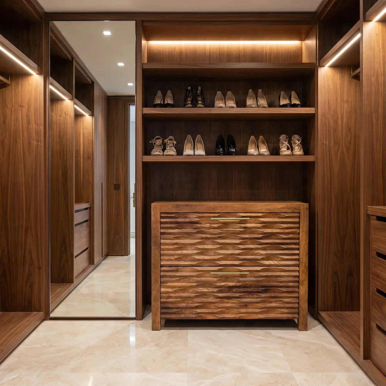 Amber Wavefront Cabinet