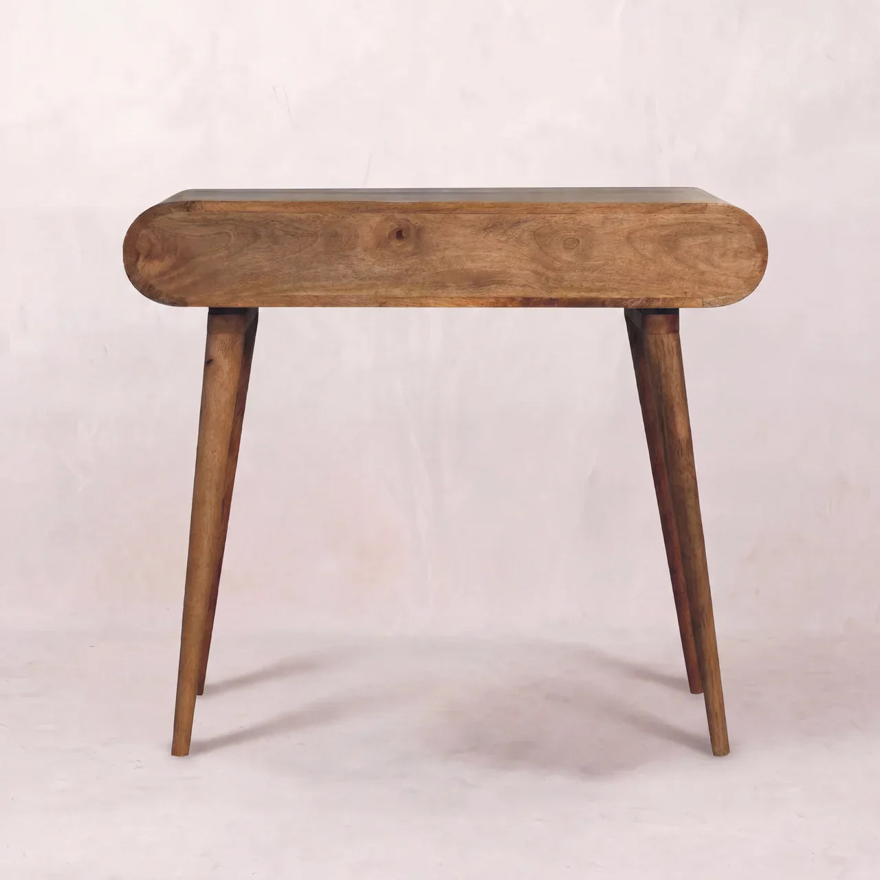 Curved Chestnut Writing Desk