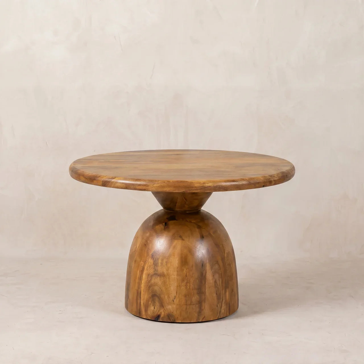 Sculpted Pedestal Coffee Table