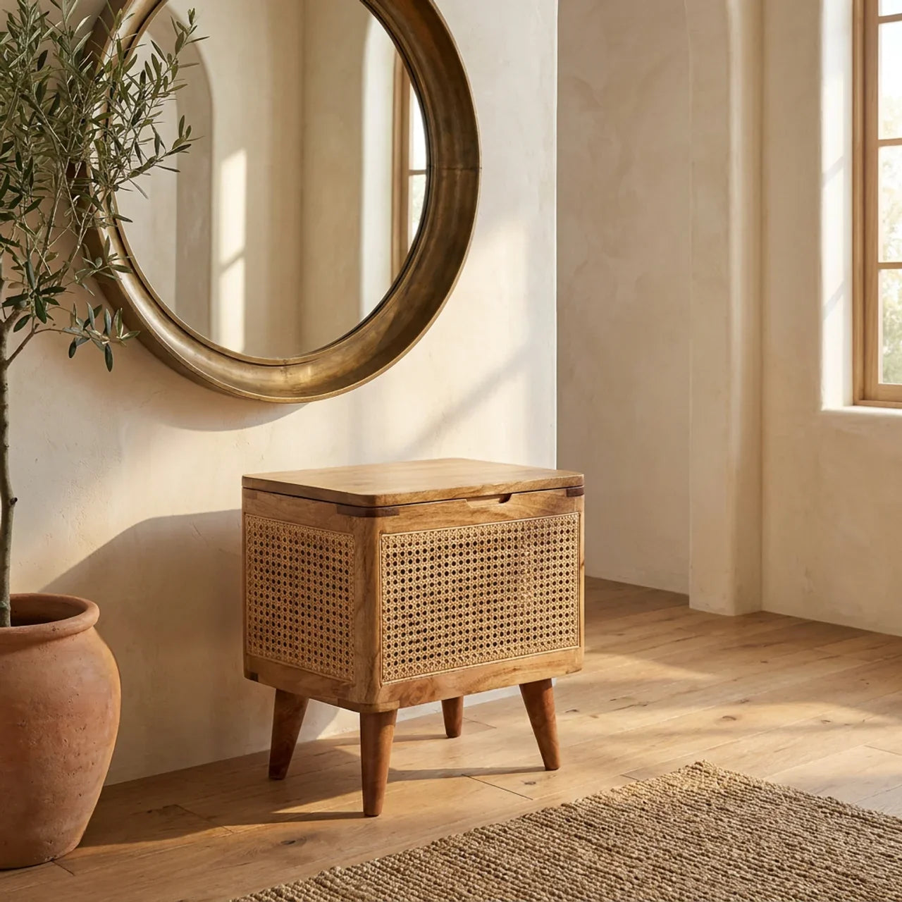 Larissa Lid-up Storage Stool