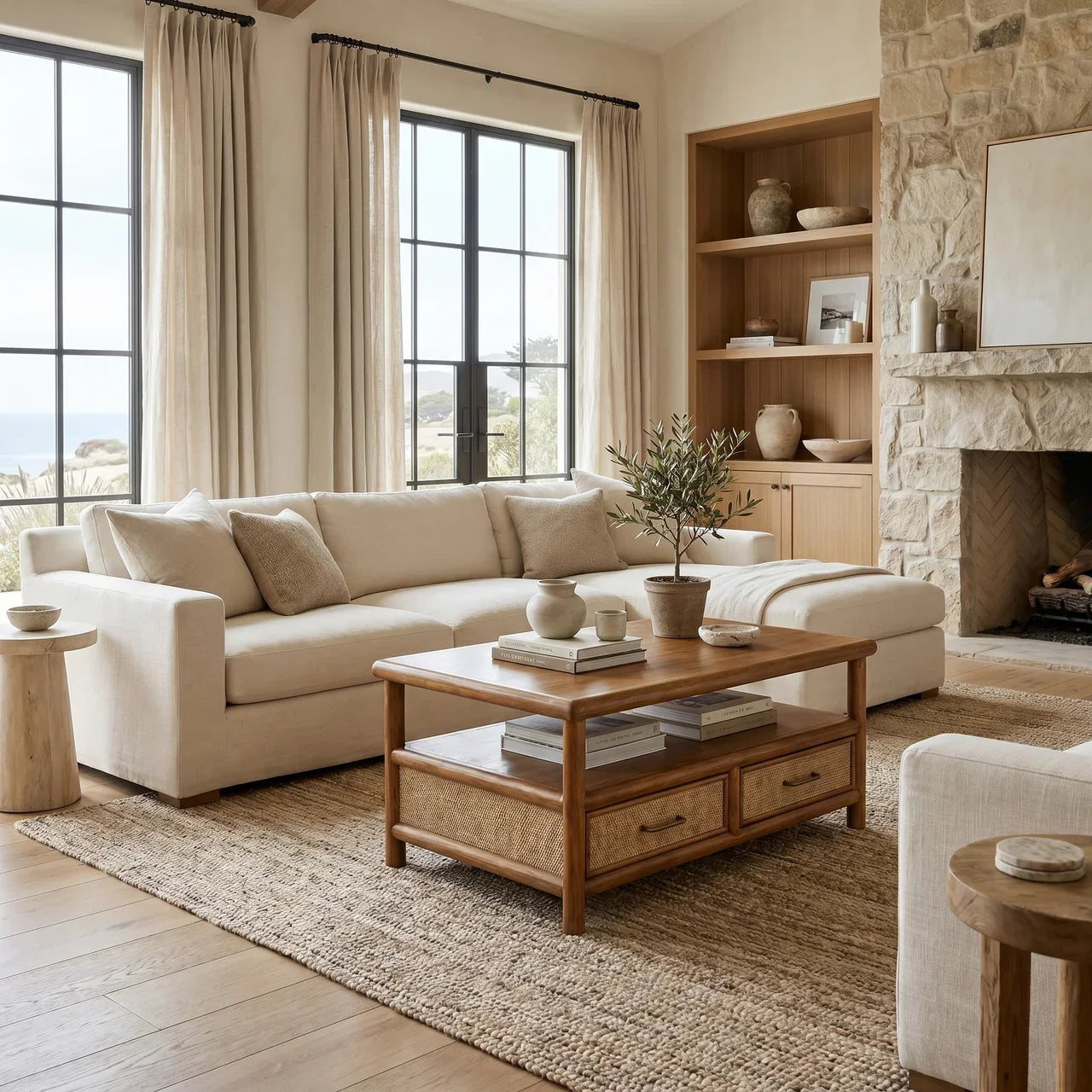 Solara Rattan Coffee Table