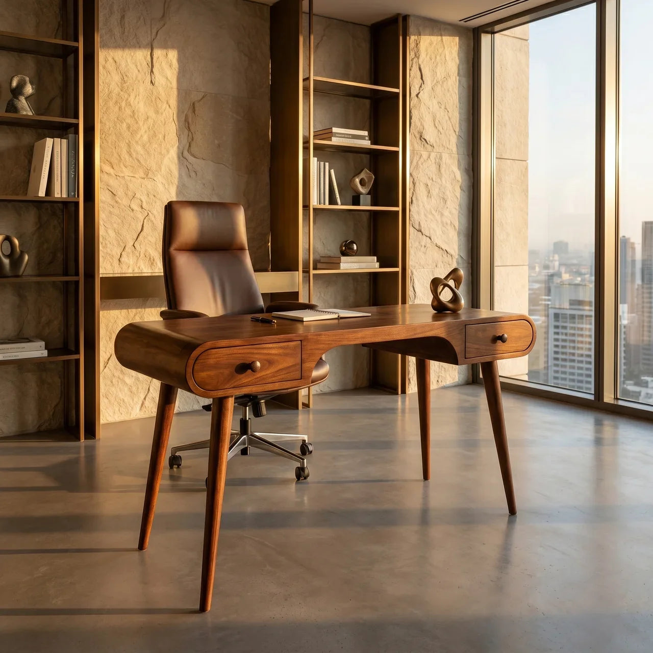 Chestnut London Arch Writing Desk