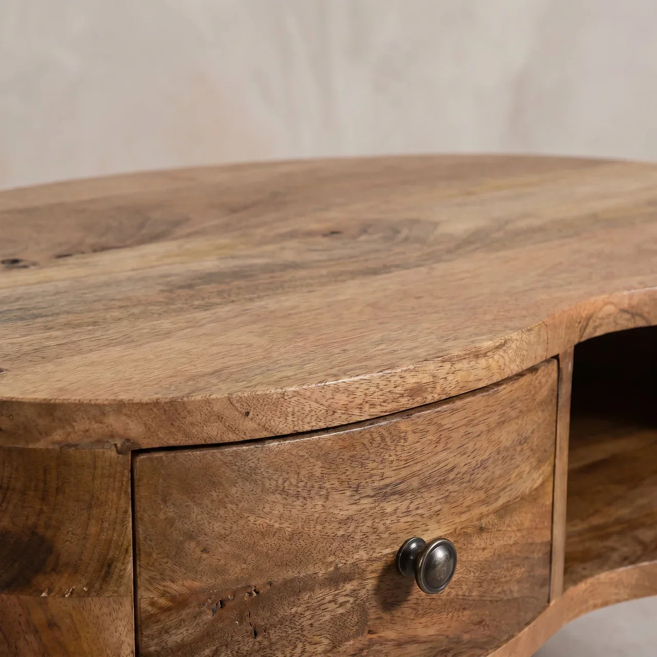 Mini Oak-ish Wave Coffee Table