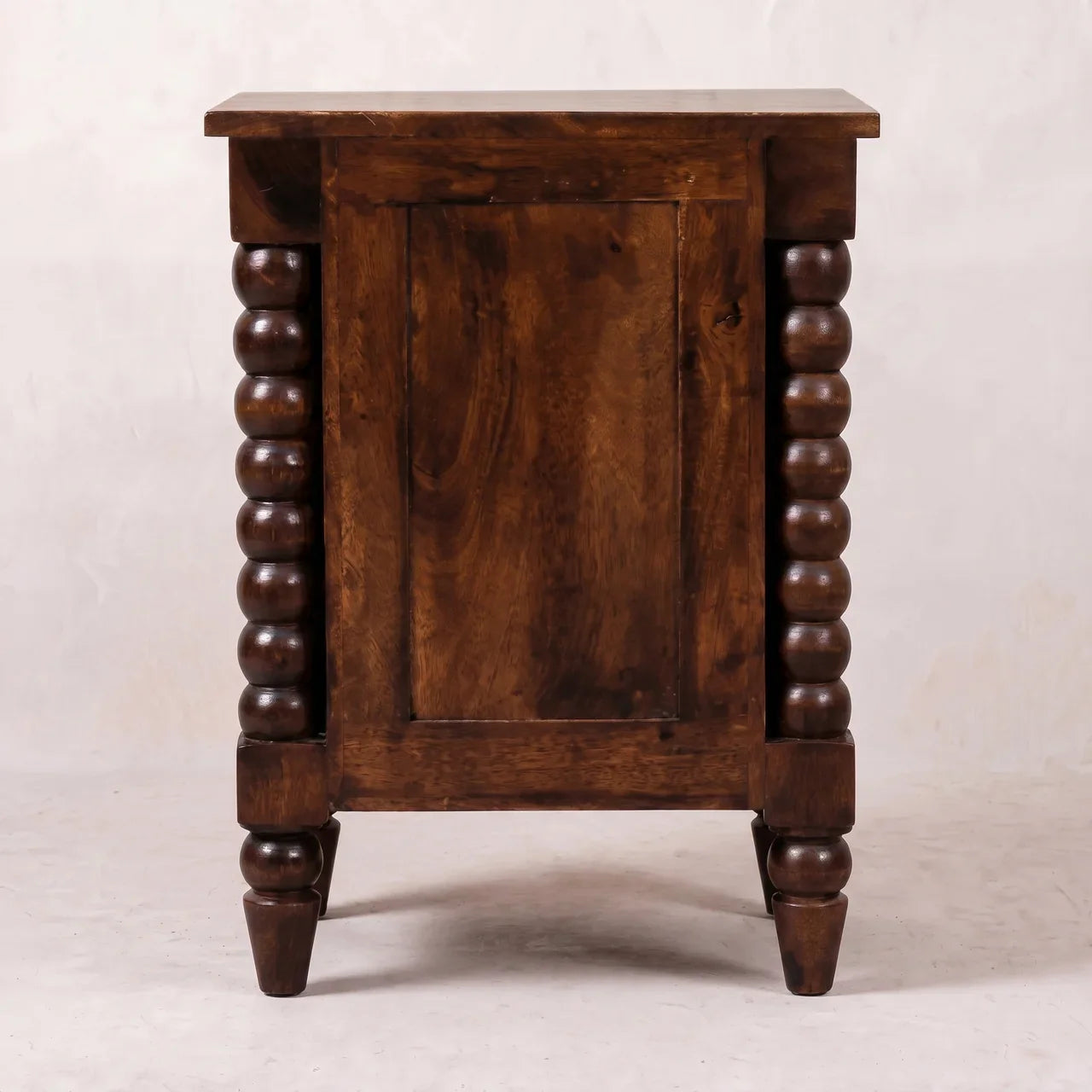 Solid Wood Winewood Oak Nightstand 21.5"