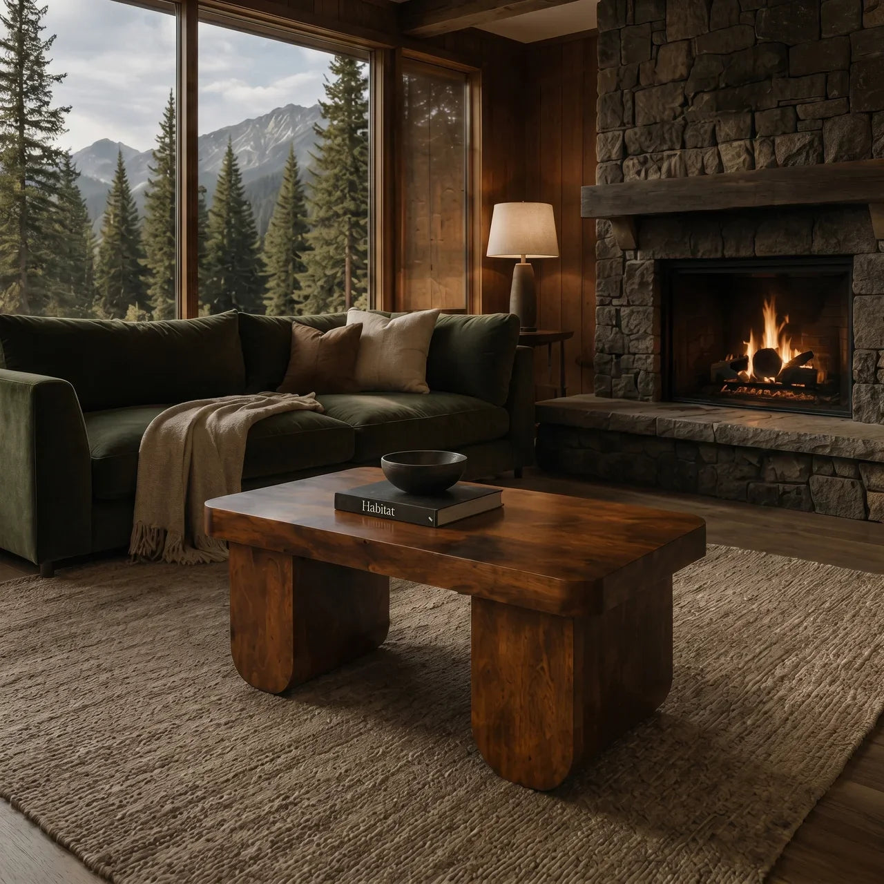 Chunky Chestnut Coffee Table