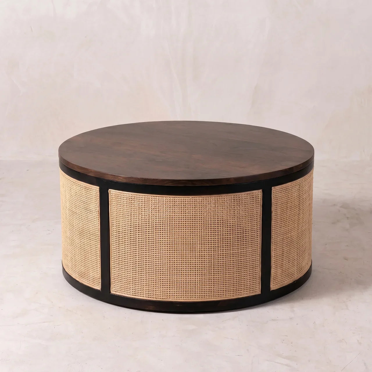 Monaco Round Rattan Centerpiece