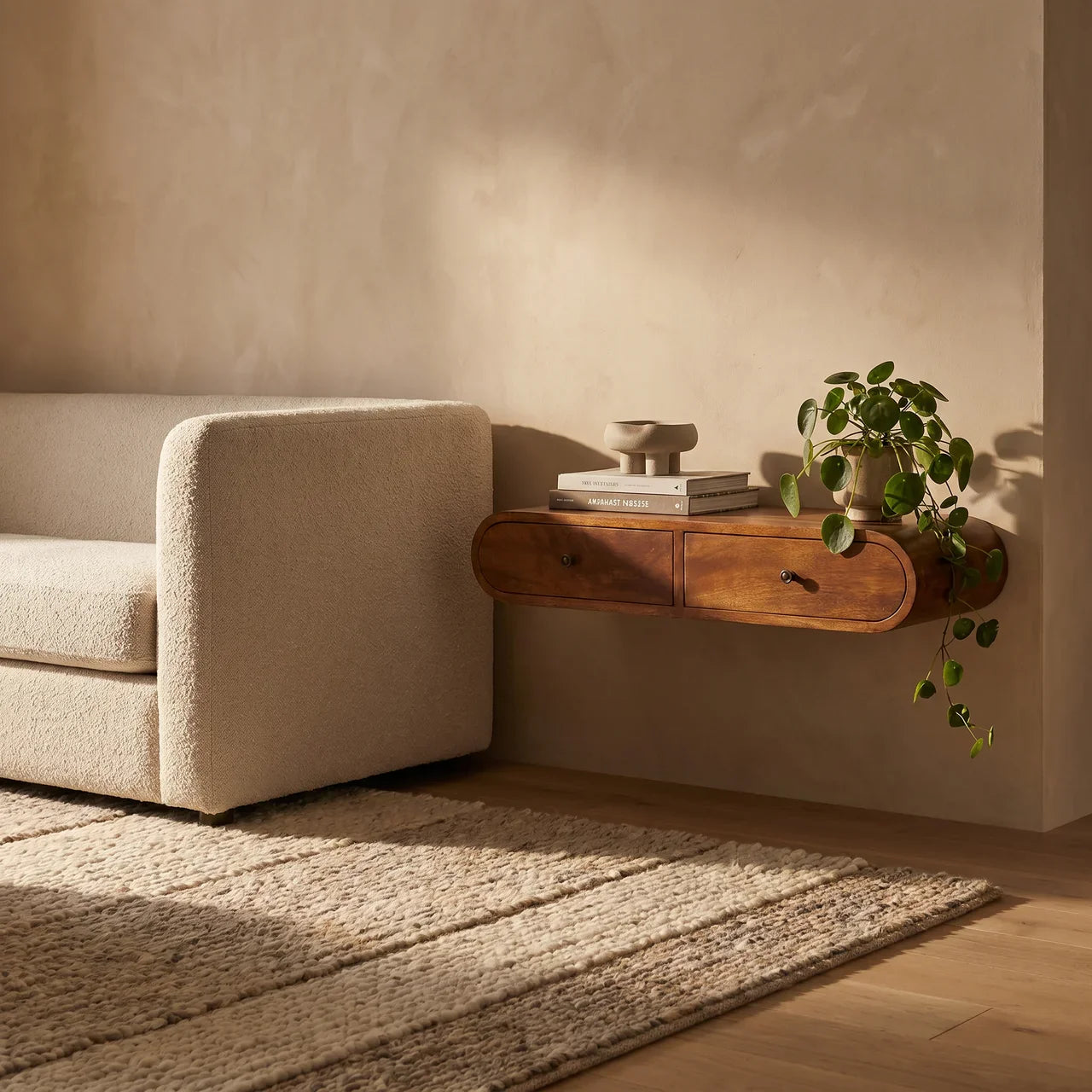 Floating Chestnut London Console