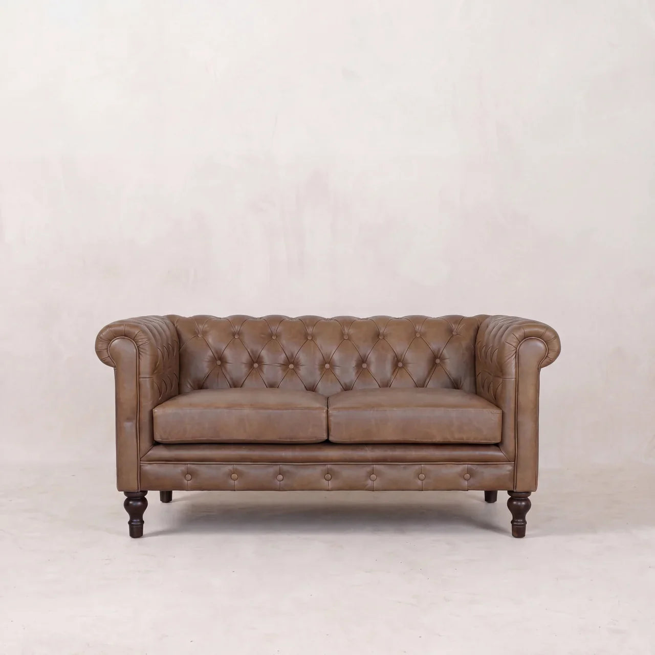 Buffalo Leather Chesterfield