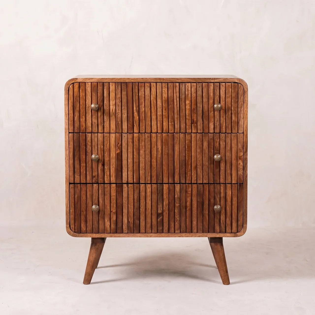 Honey Caramel T-bar Ridged Chest