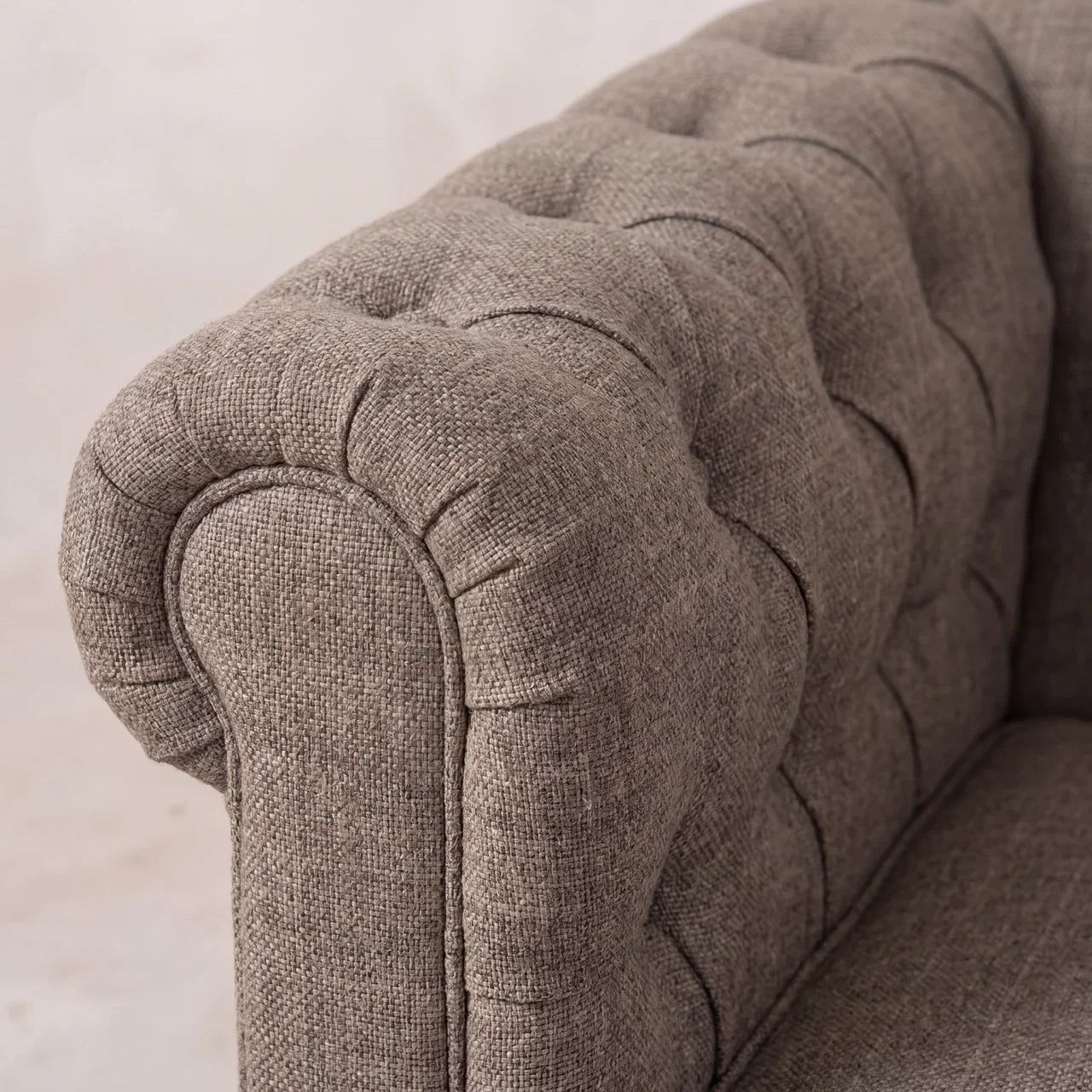 Multi Tweed 2 Seat Chesterfield