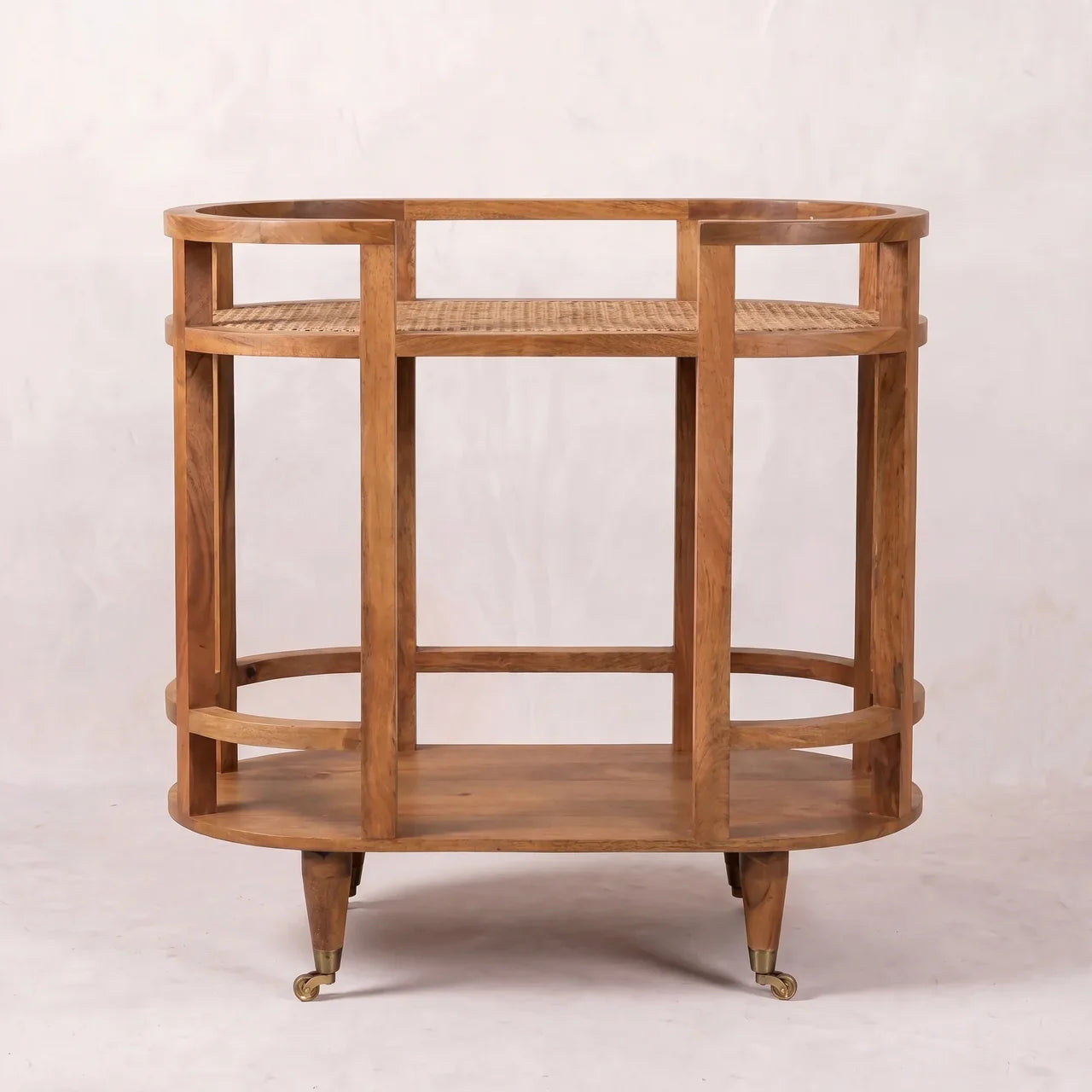 Saffron Rattan Butler Table