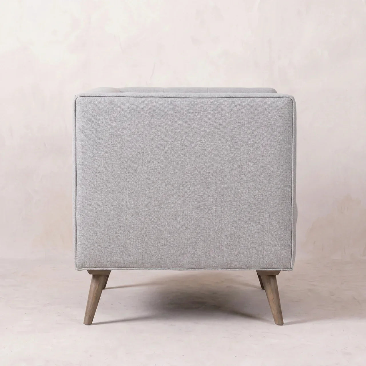 Grey Tweed Armchair