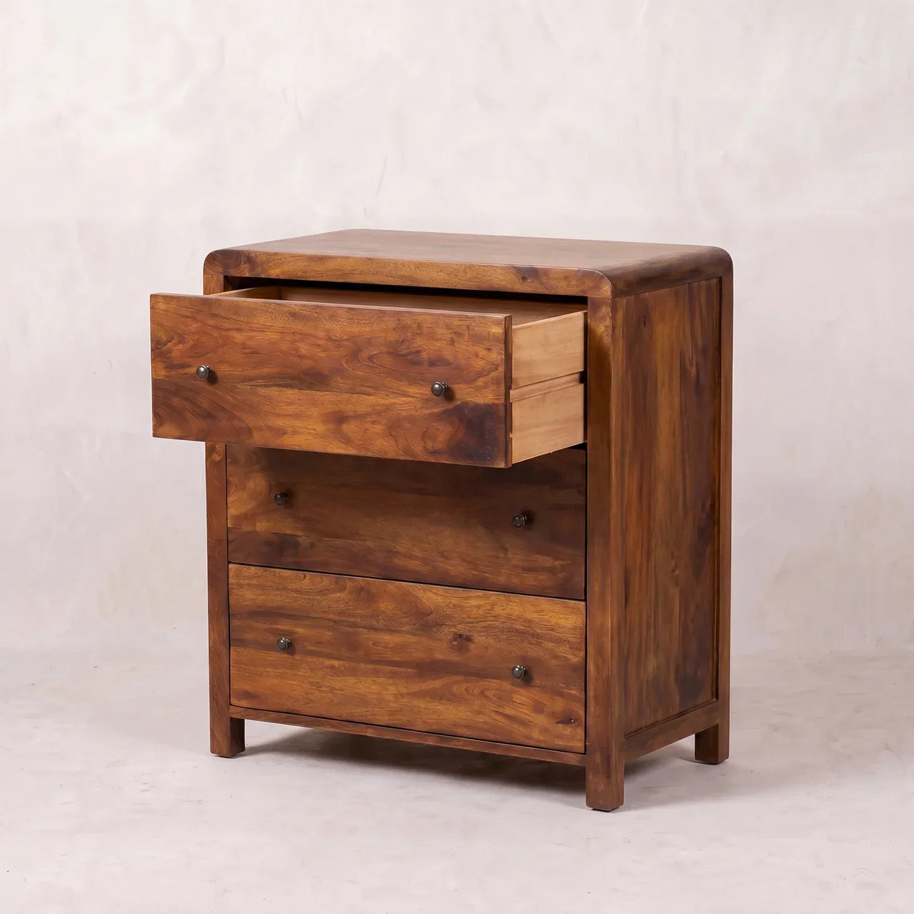 Solid Wood Chestnut Chest