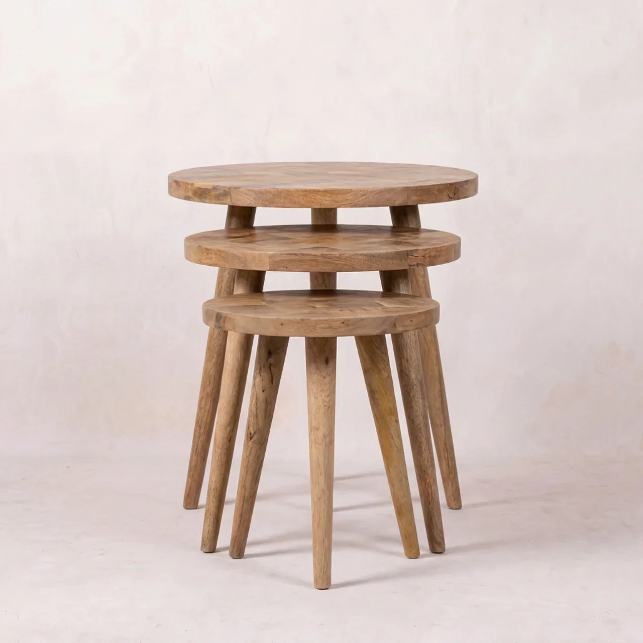Patchwork Nesting Stools