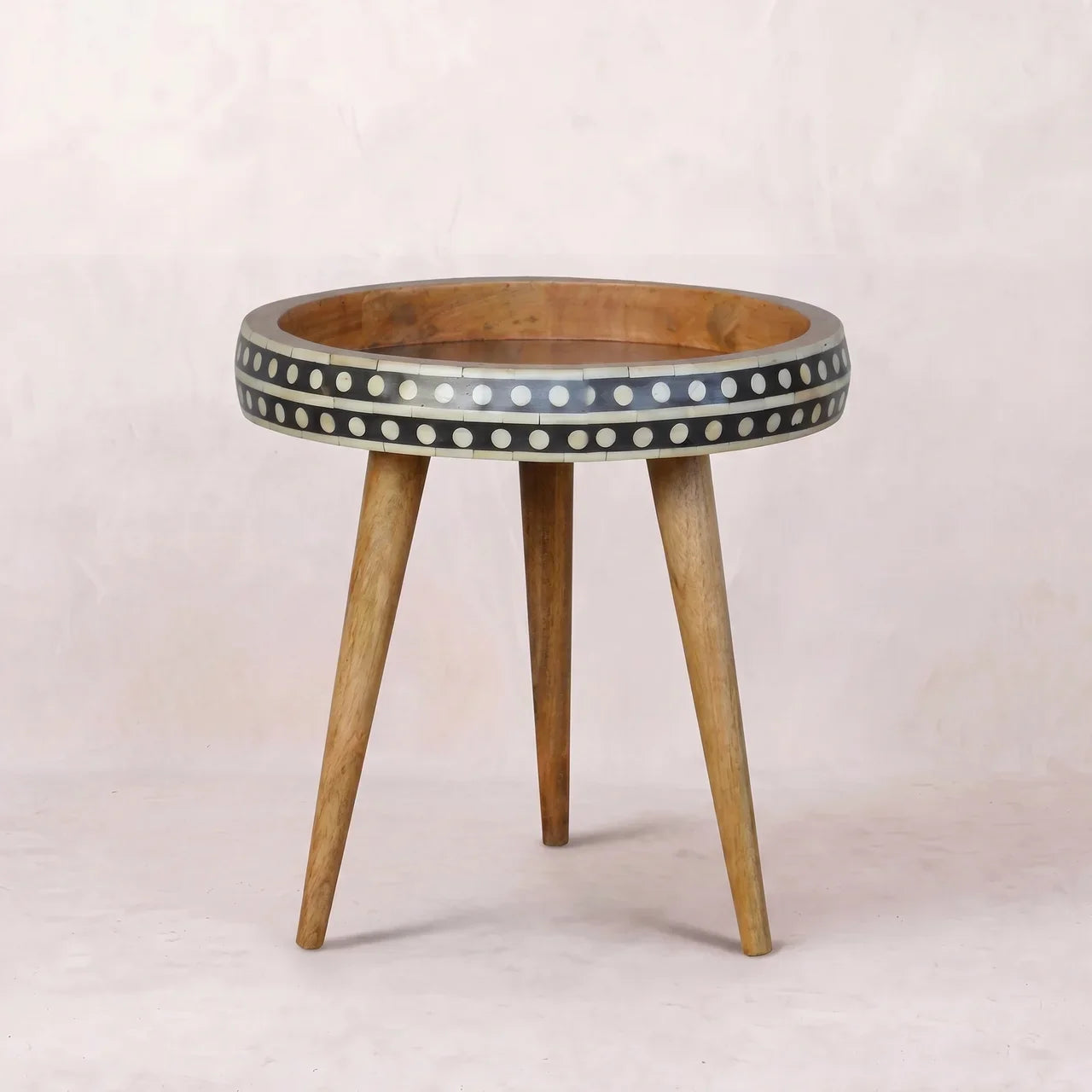 Small Dotted End Table