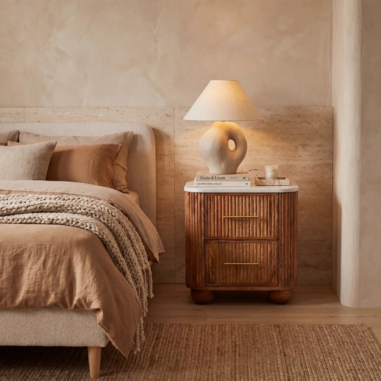 The Cove Marble Nightstand
