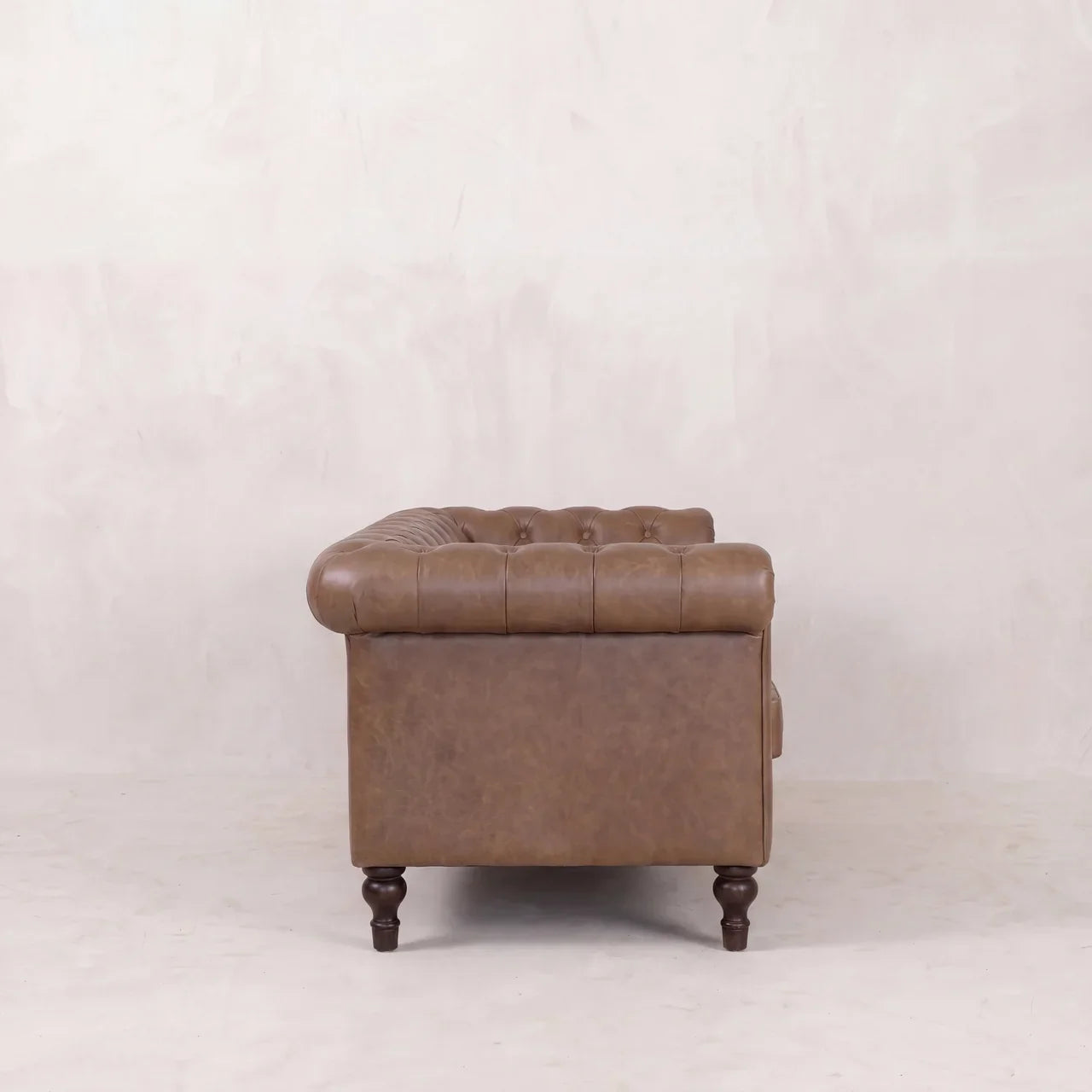 Buffalo Leather Chesterfield