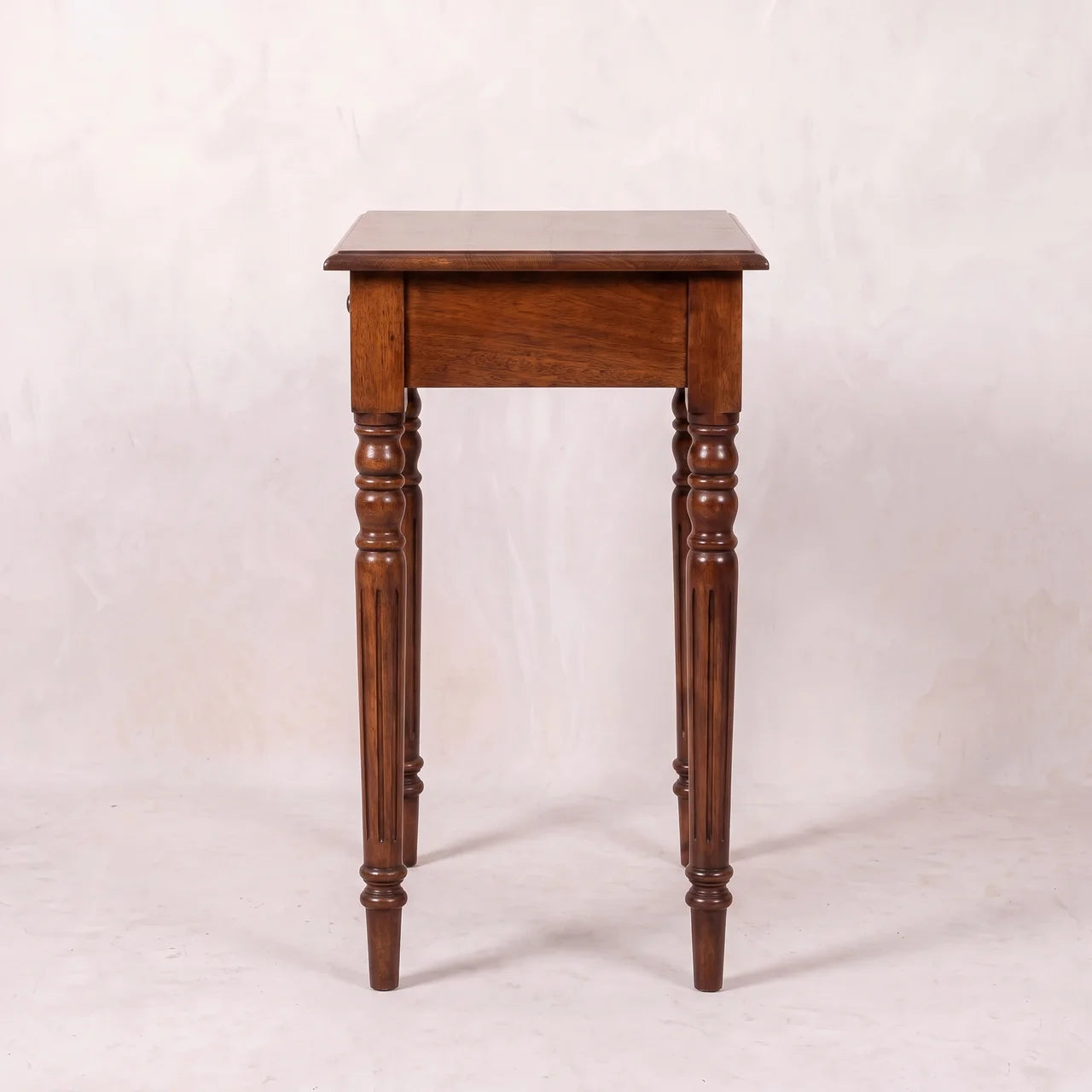 Chestnut Turned Leg Writing Desk