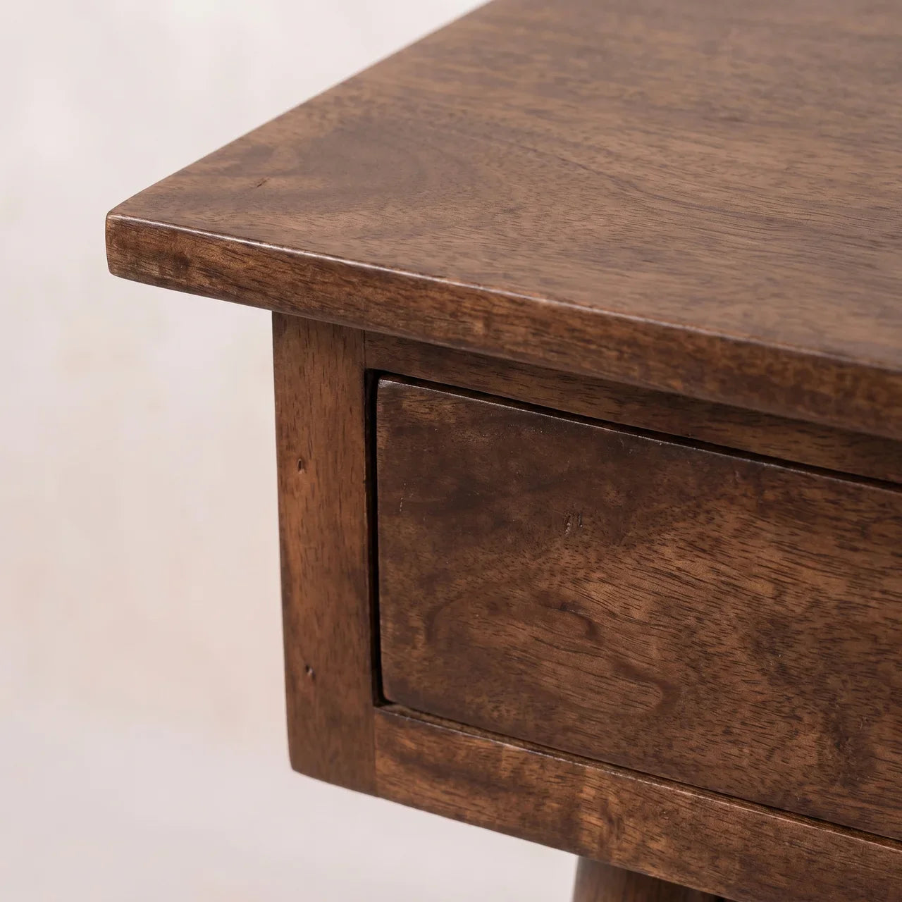 California Walnut Console Table