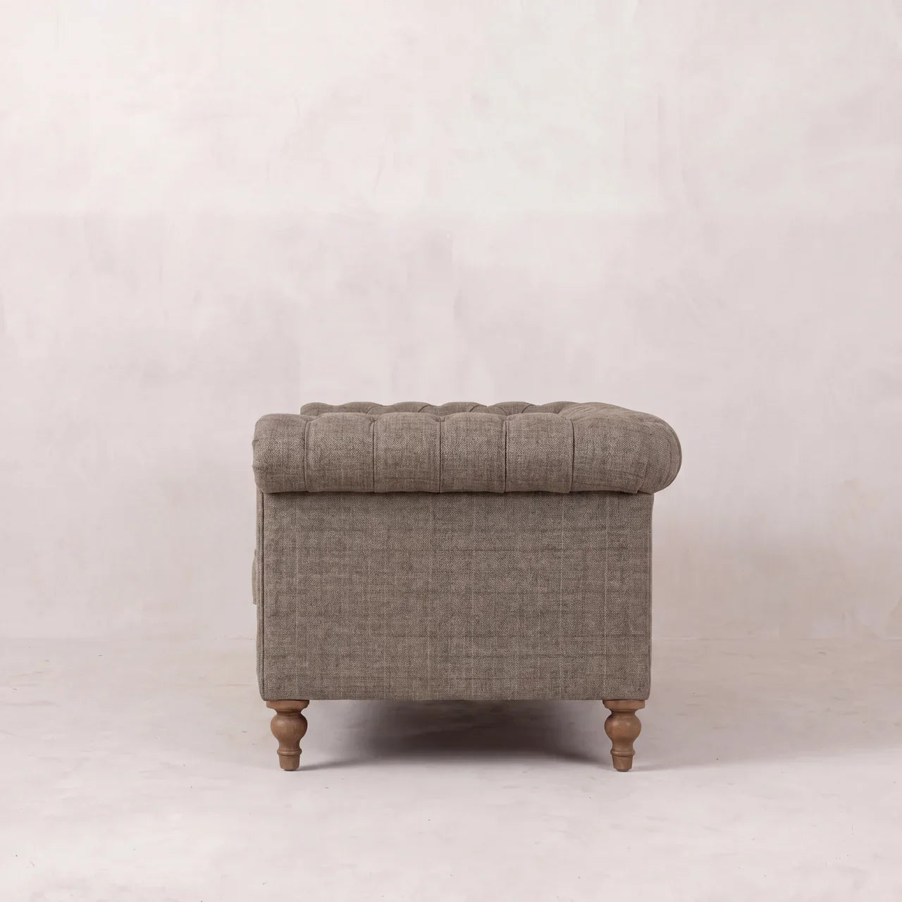Multi Tweed 2 Seat Chesterfield