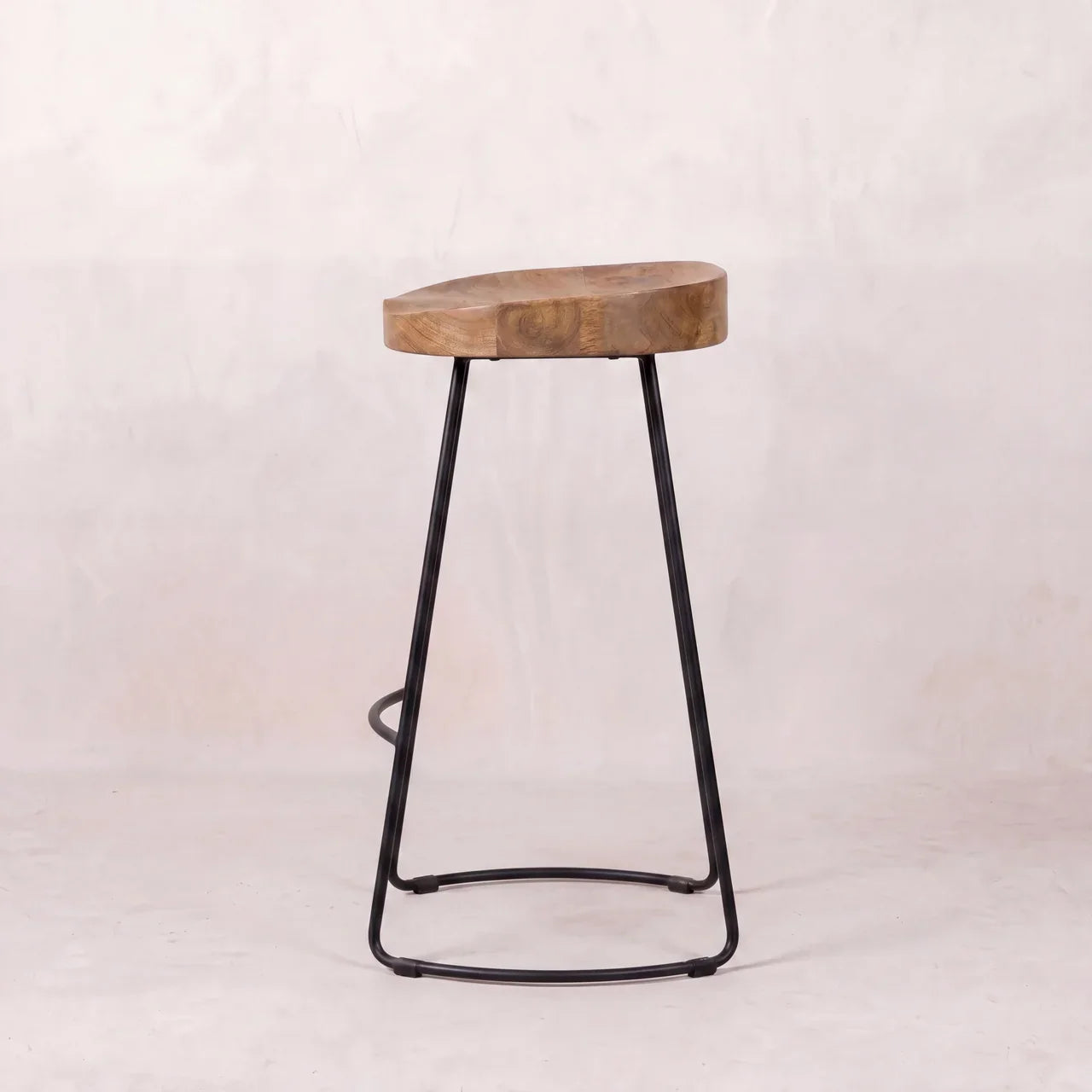 Industrial Chunky Bar Stool