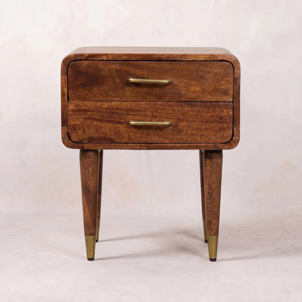 Valenza Two-Drawer Bedside Table