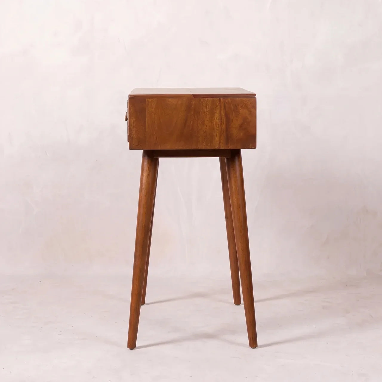 Tile Carve Chestnut Console