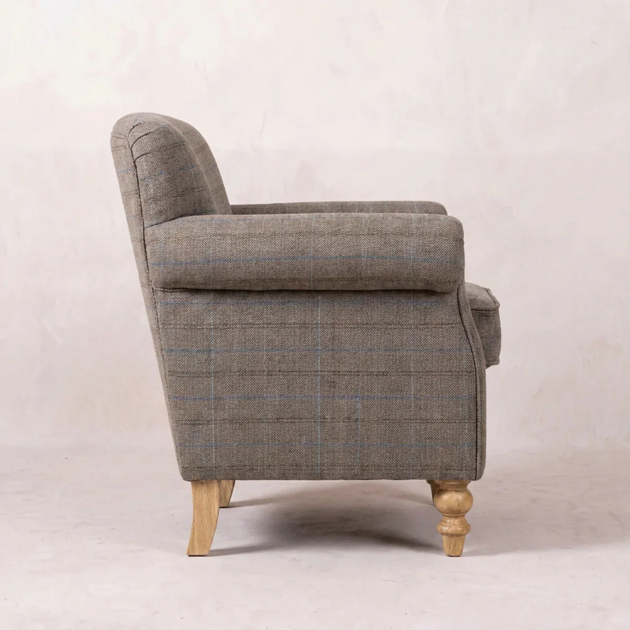 Multi-Tweed Armchair