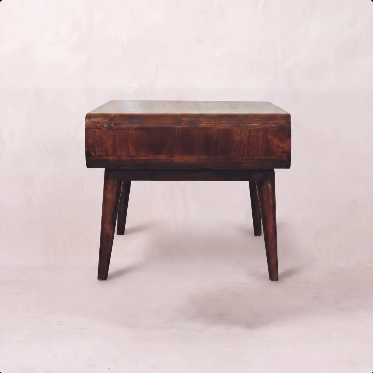 Curved California Walnut Coffee Table