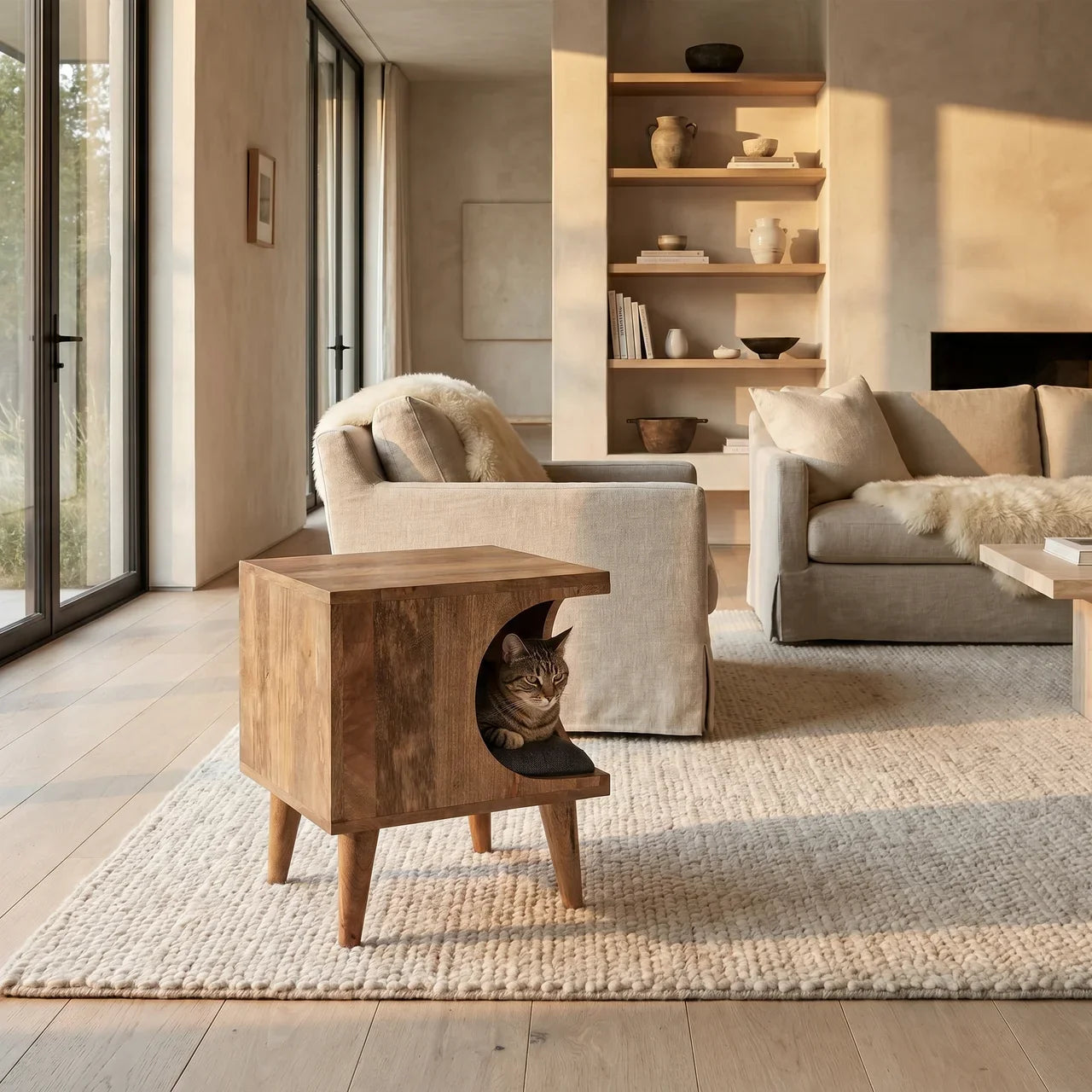 Nordic Cut-out Pet Bed