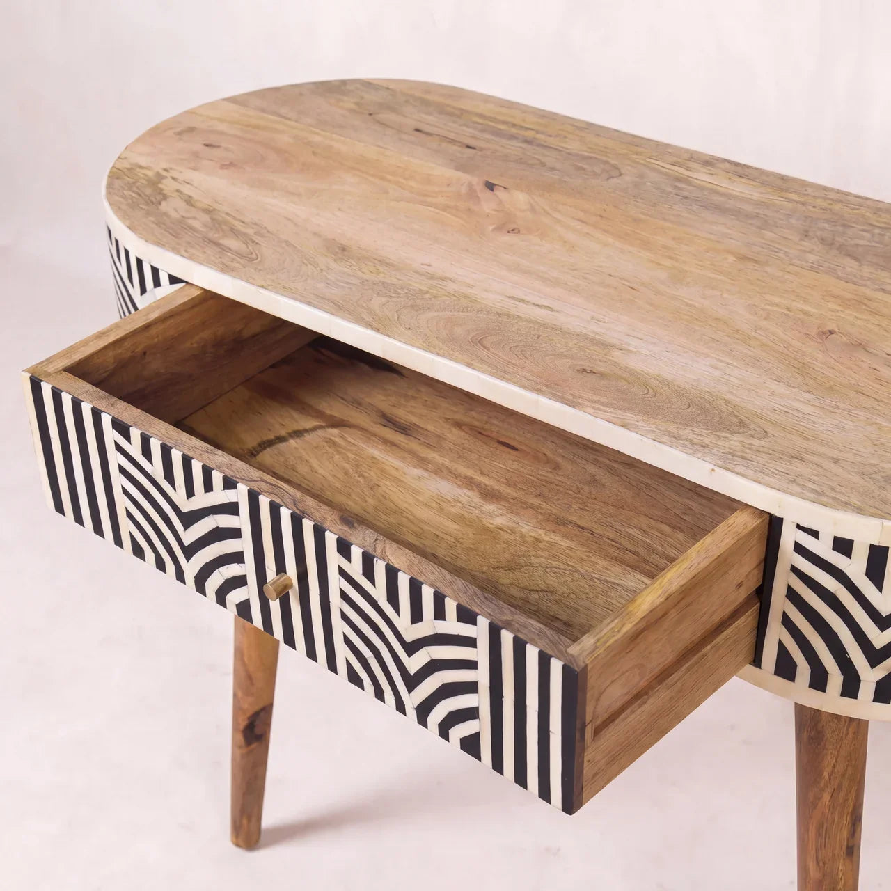 Edessa Bone Inlay Console Table