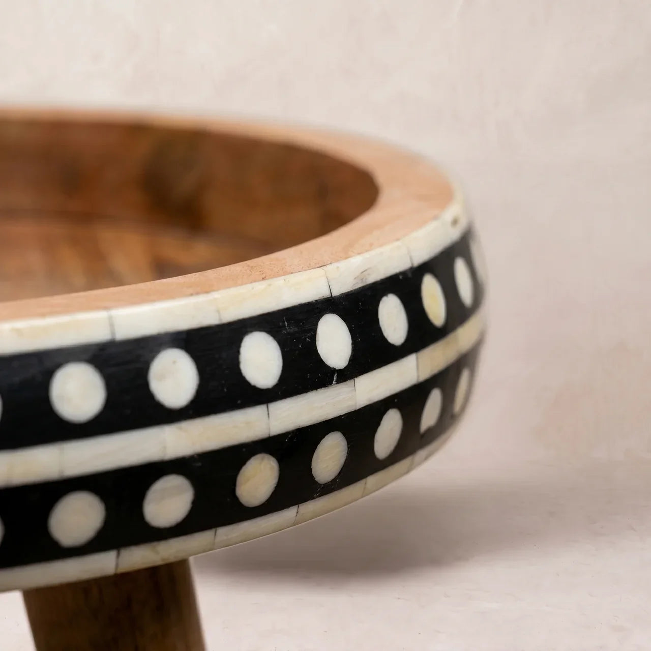Small Dotted End Table
