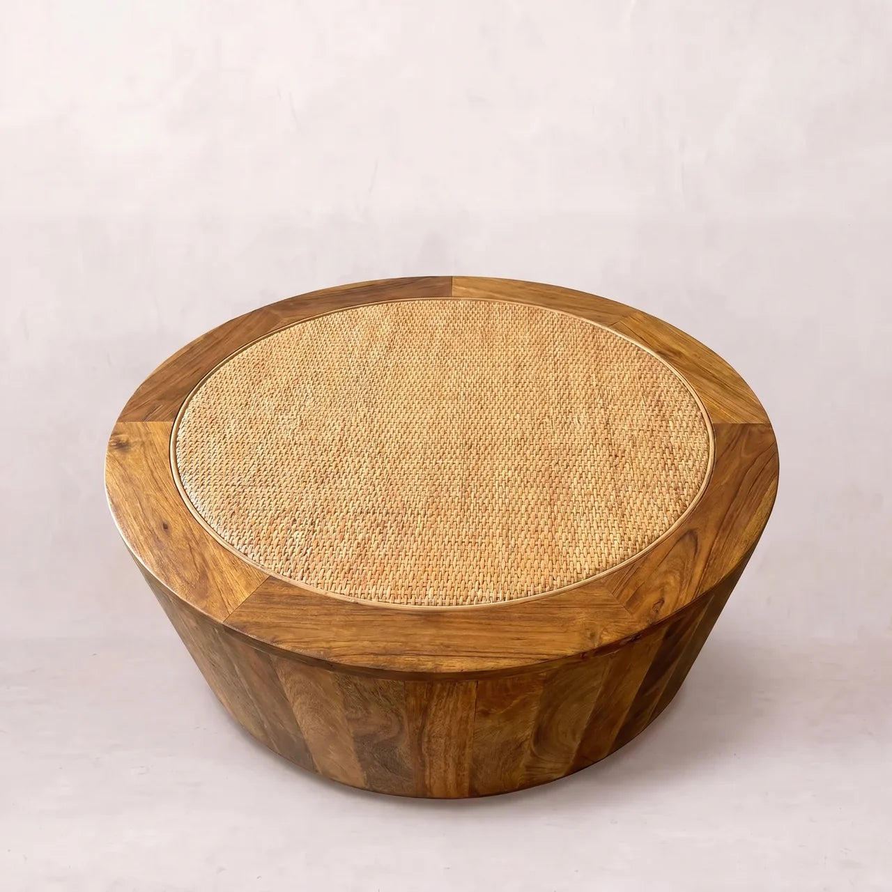 Saffron Rattan Coffee Table