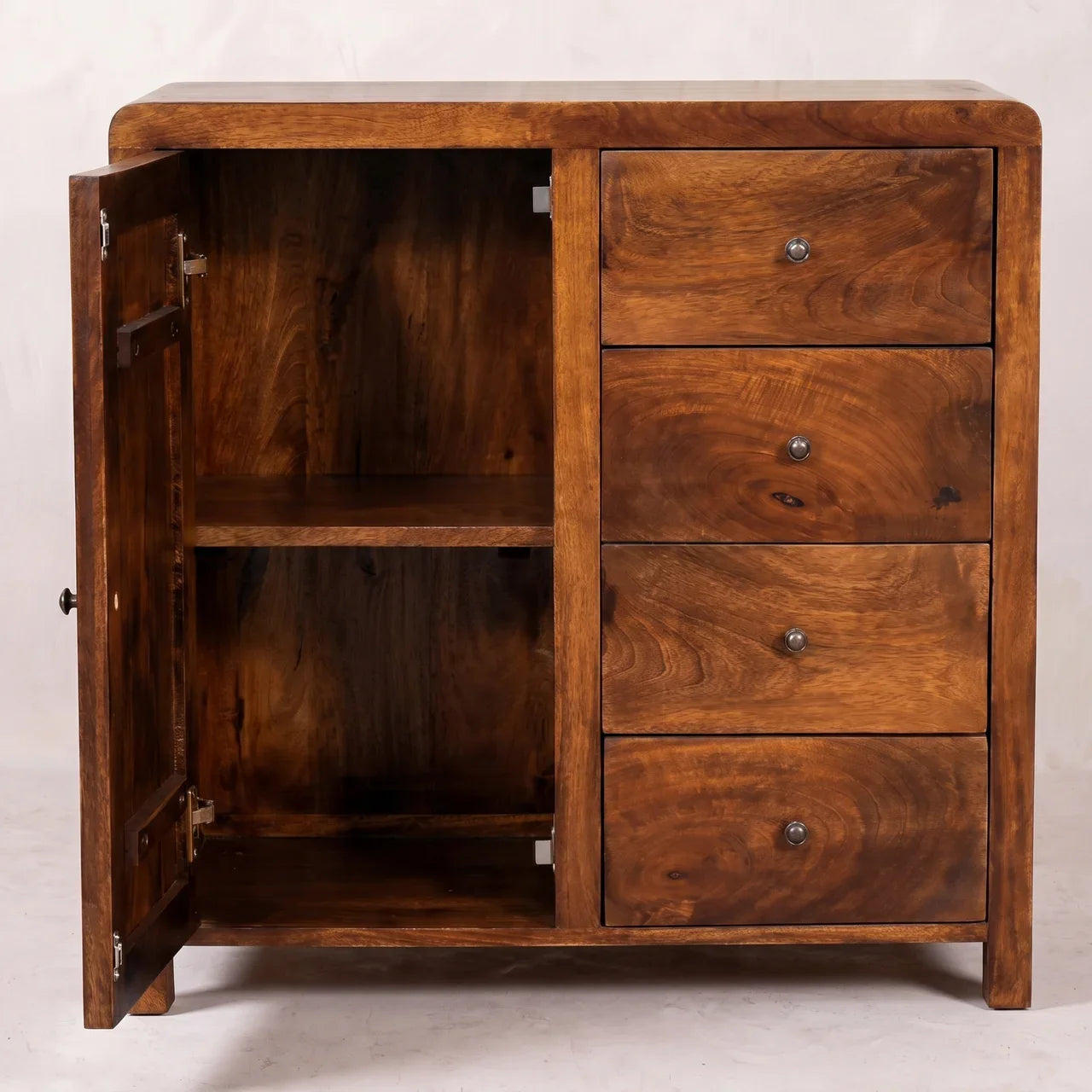 Solid Wood Chestnut Cabinet