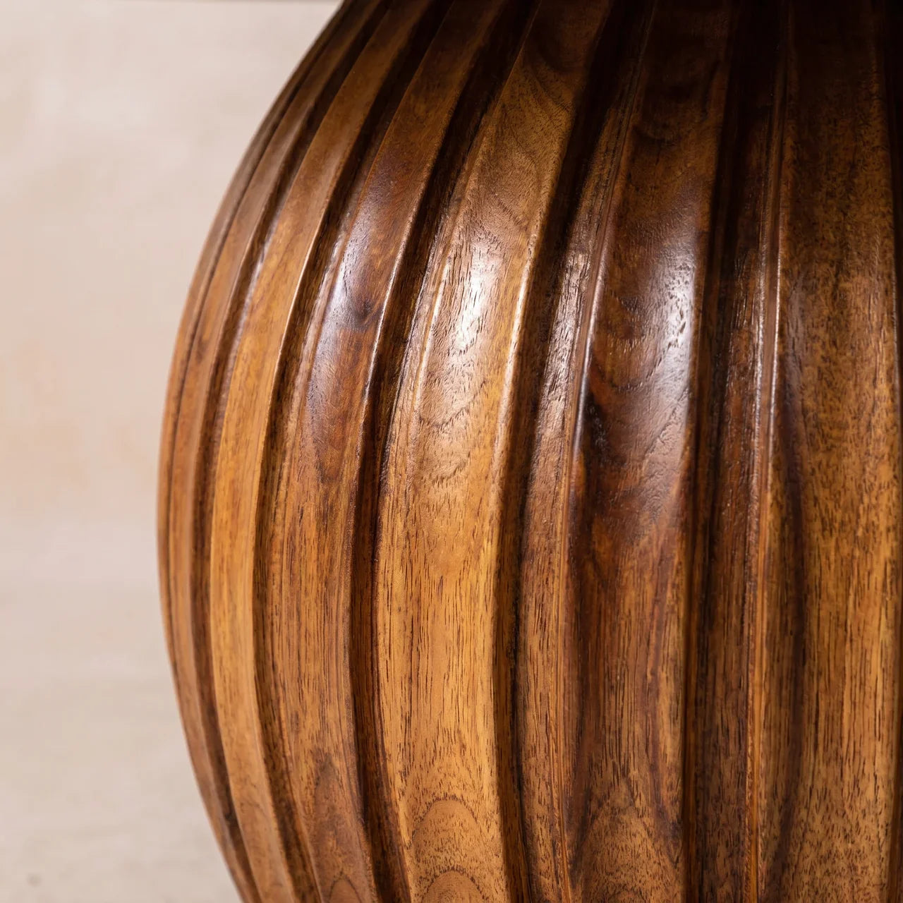 Round Fluted Coffee Table