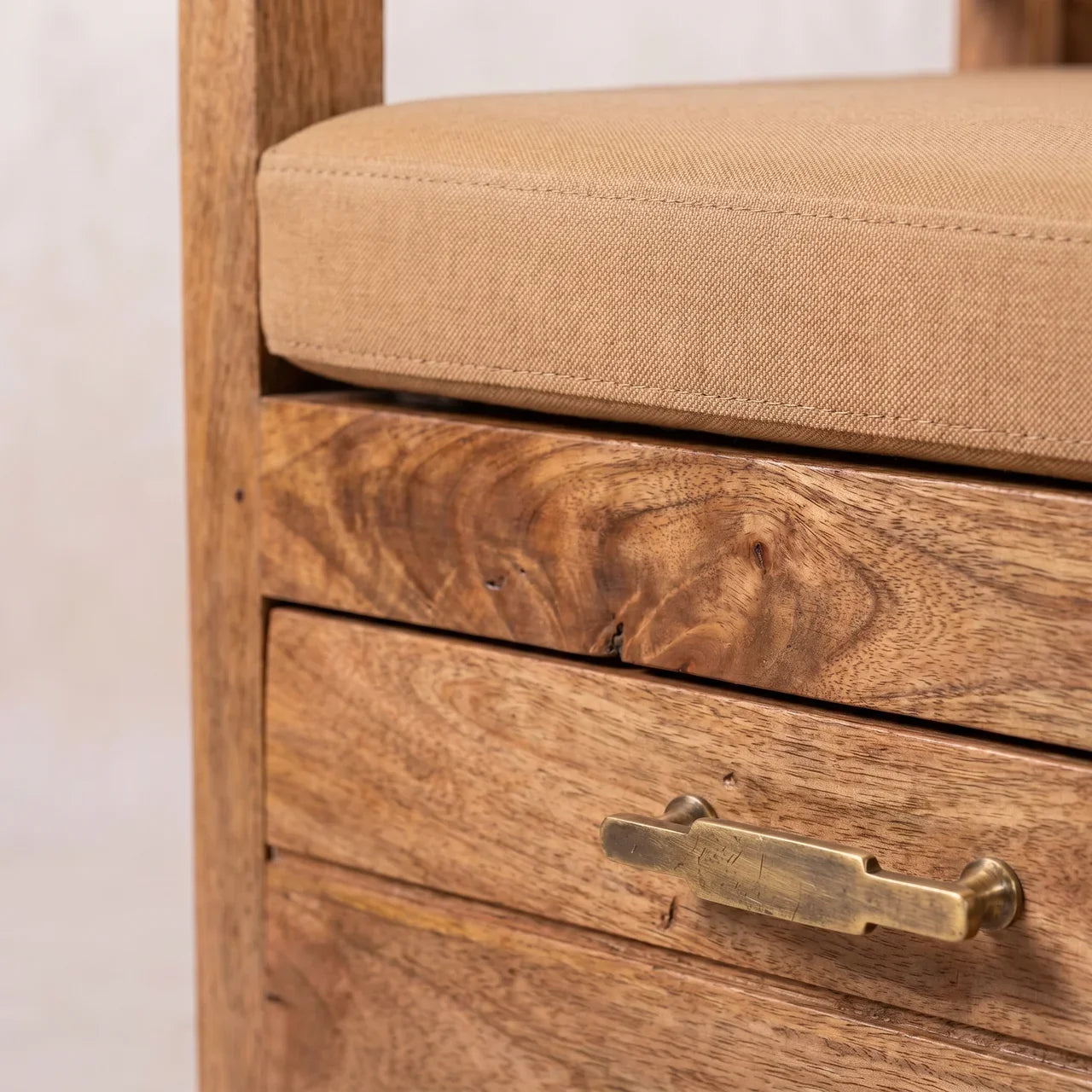 Oxford Oak-ish 2 Drawer Storage Bench