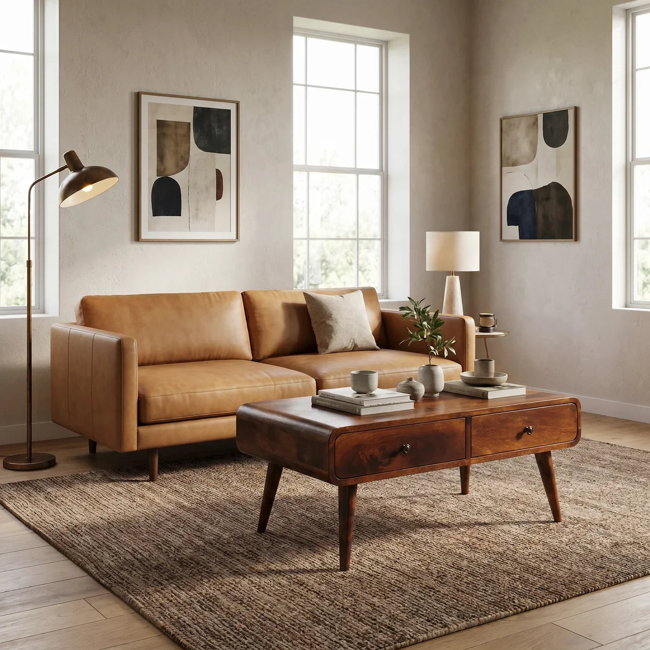 Sonata Chestnut Coffee Table