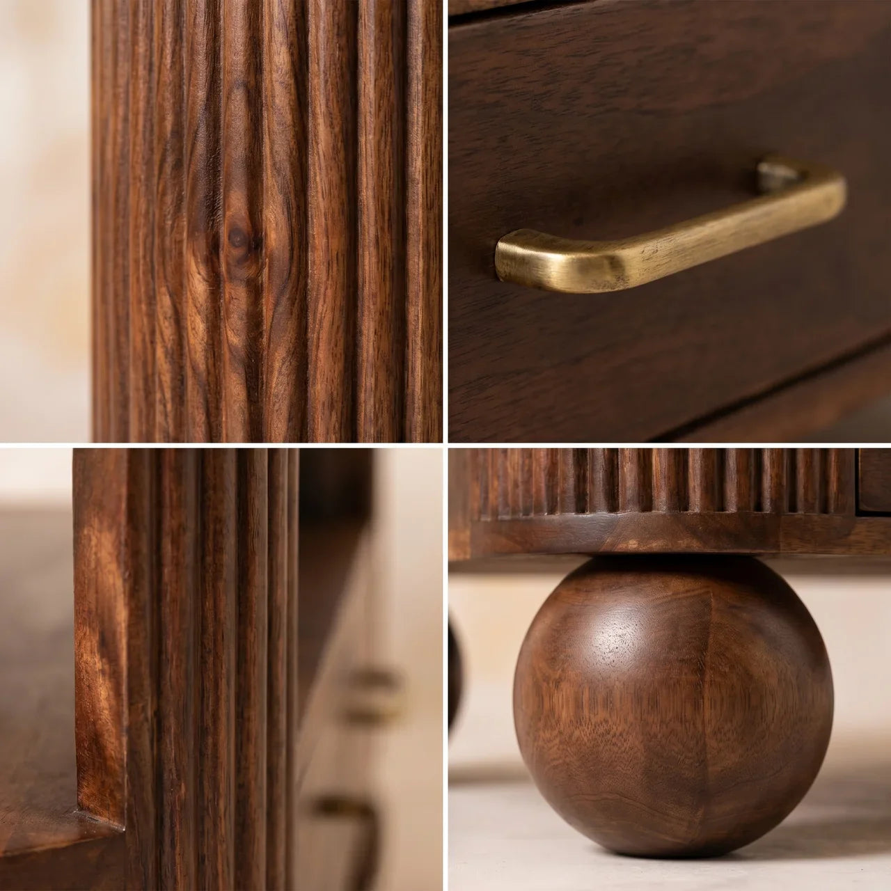 Sphere Leg Coffee Table