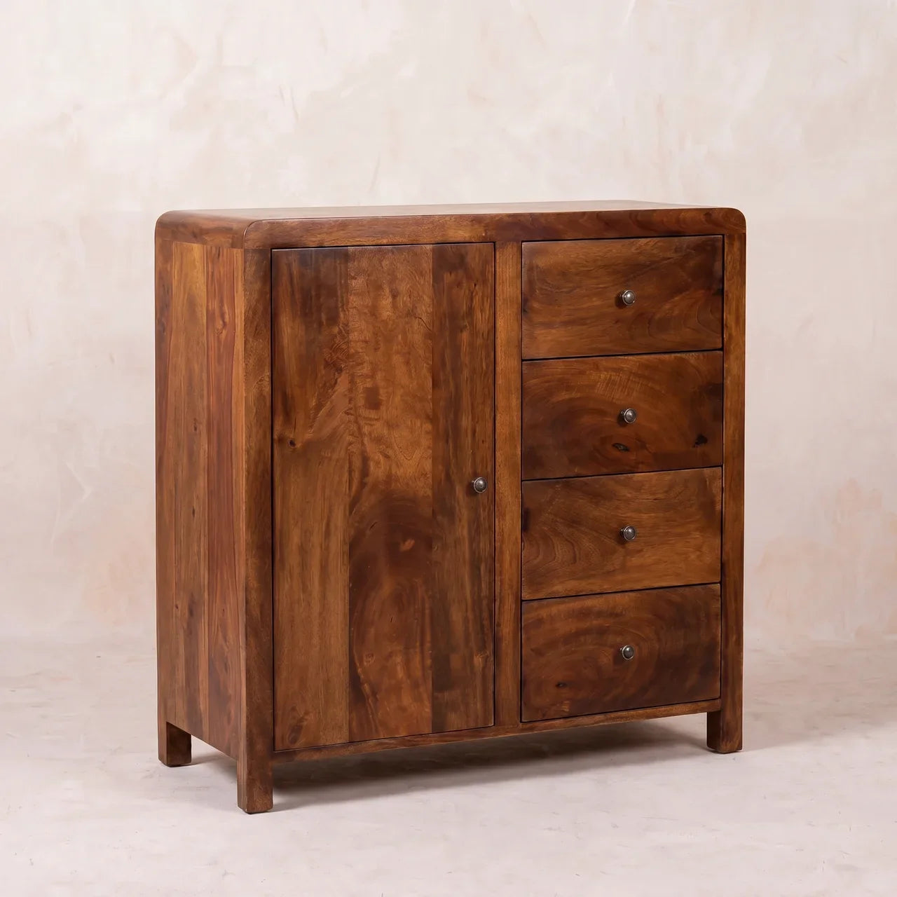Solid Wood Chestnut Cabinet