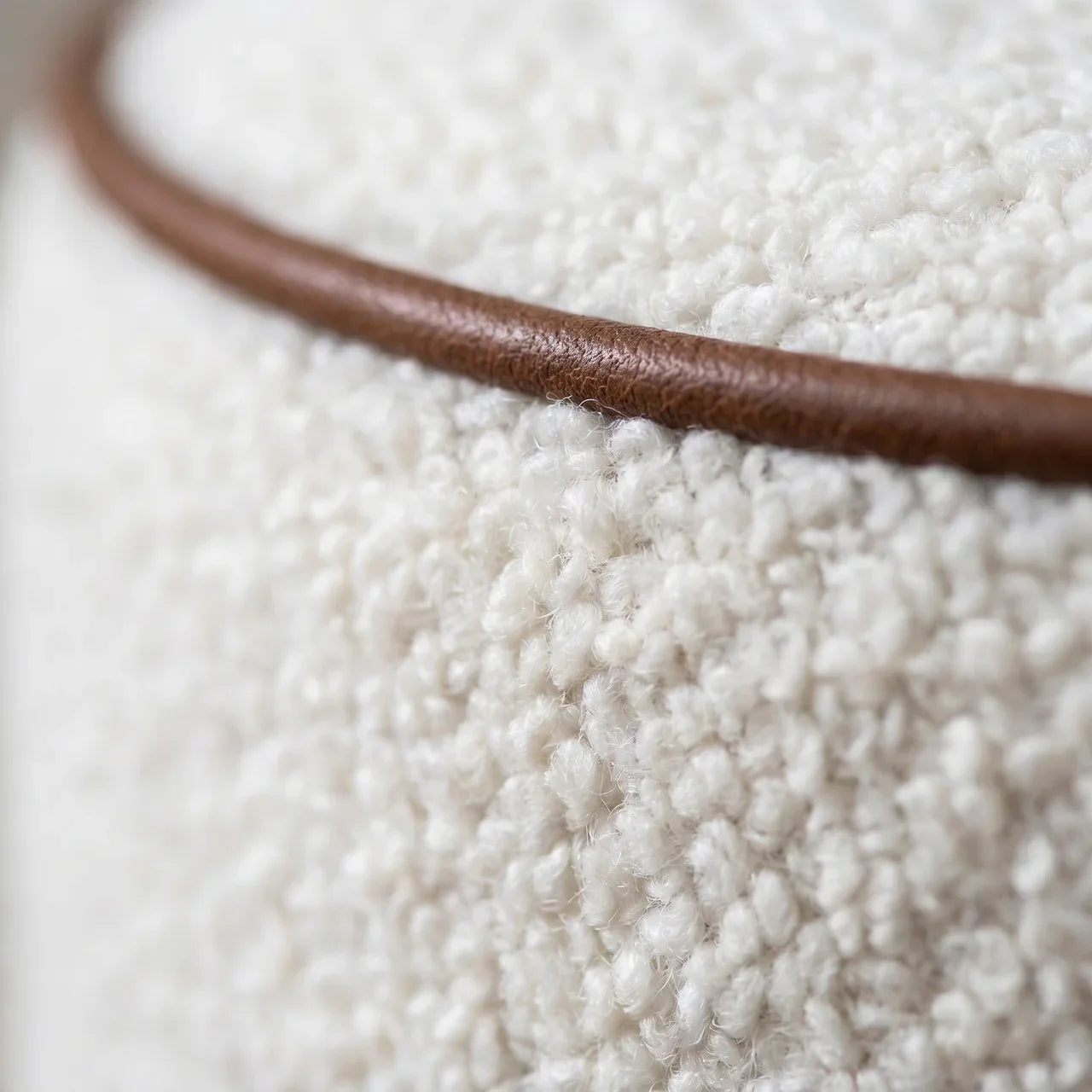 The Cove Large Round Footstool