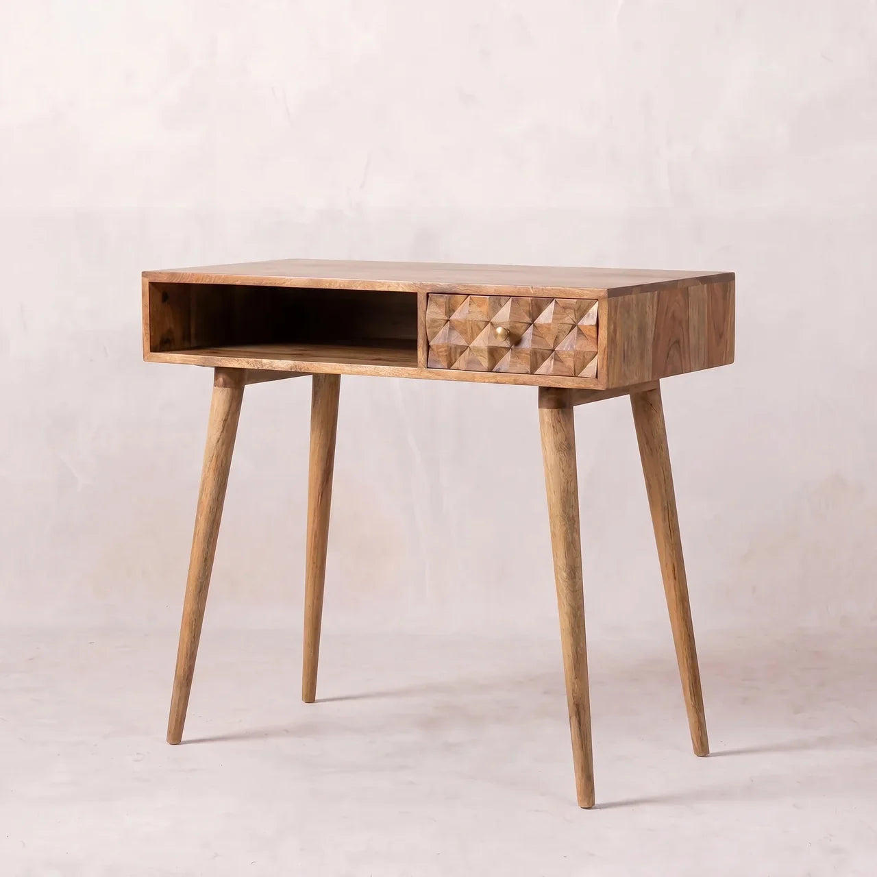 Diamond Carved Writing Desk