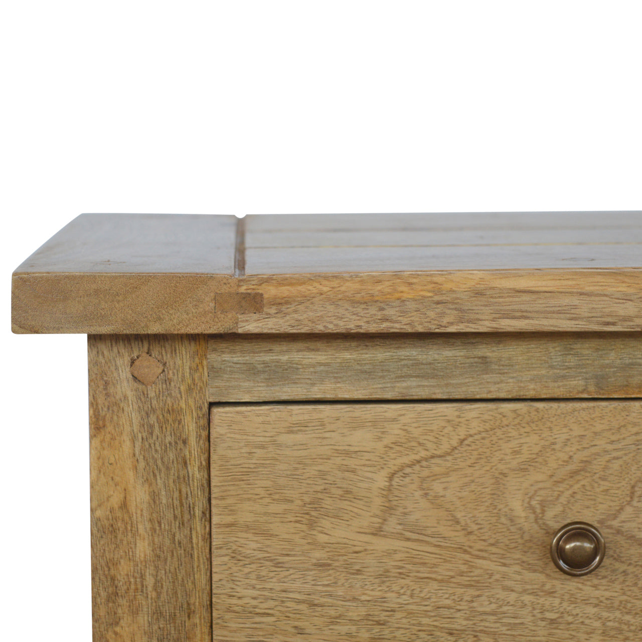 Country 3 Drawer Nightstand