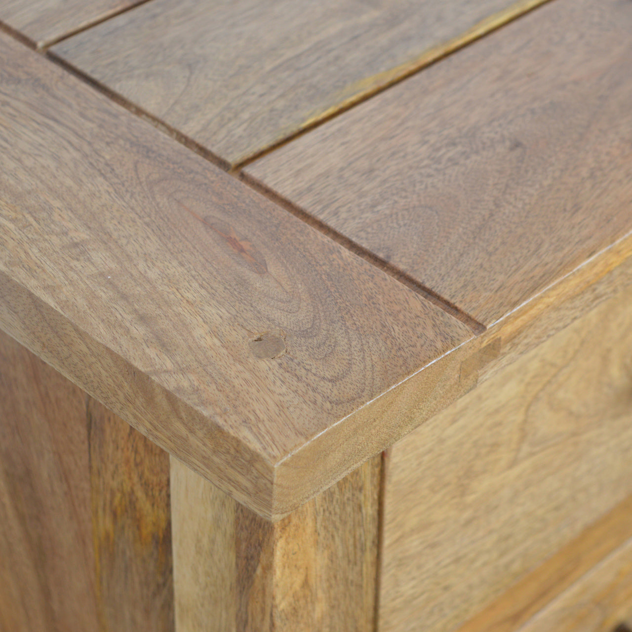 Country 3 Drawer Nightstand
