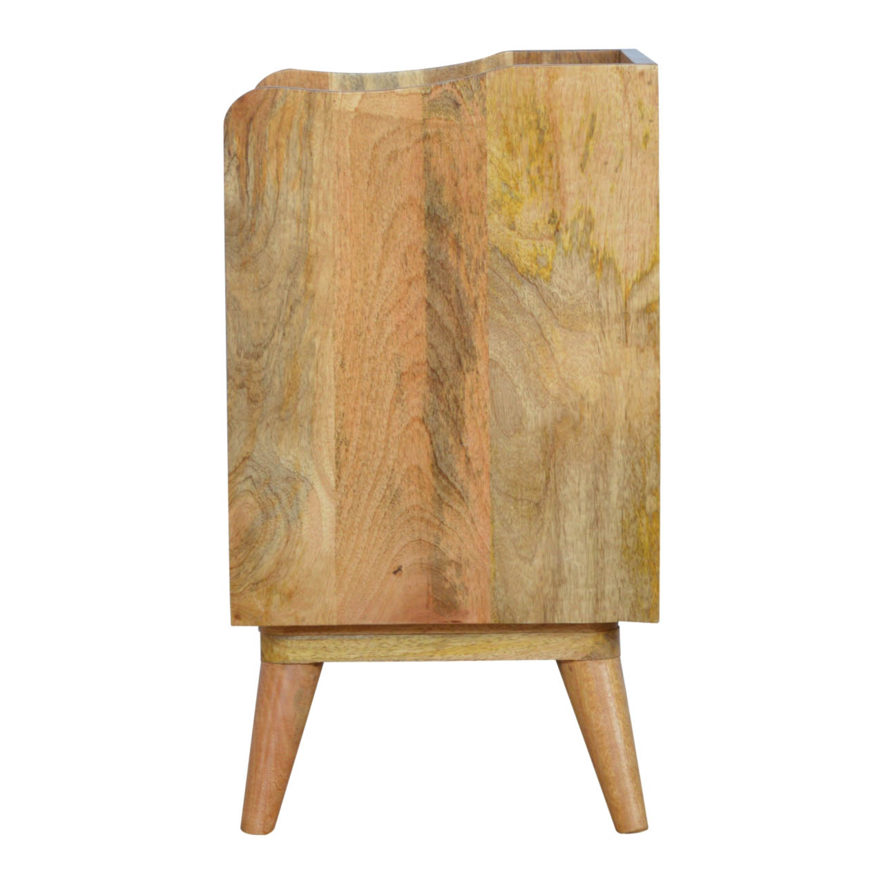 Blue and White Gradient Nightstand