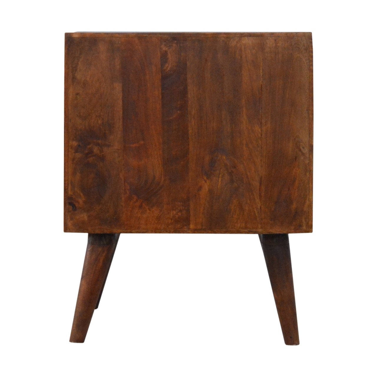 Gold Art Pattern 2 Drawer Nightstand
