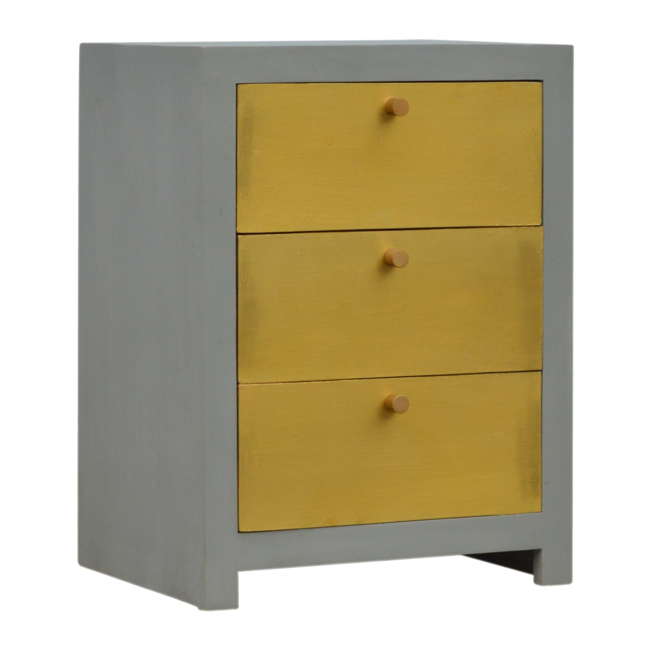 Gold x Cement Nightstand