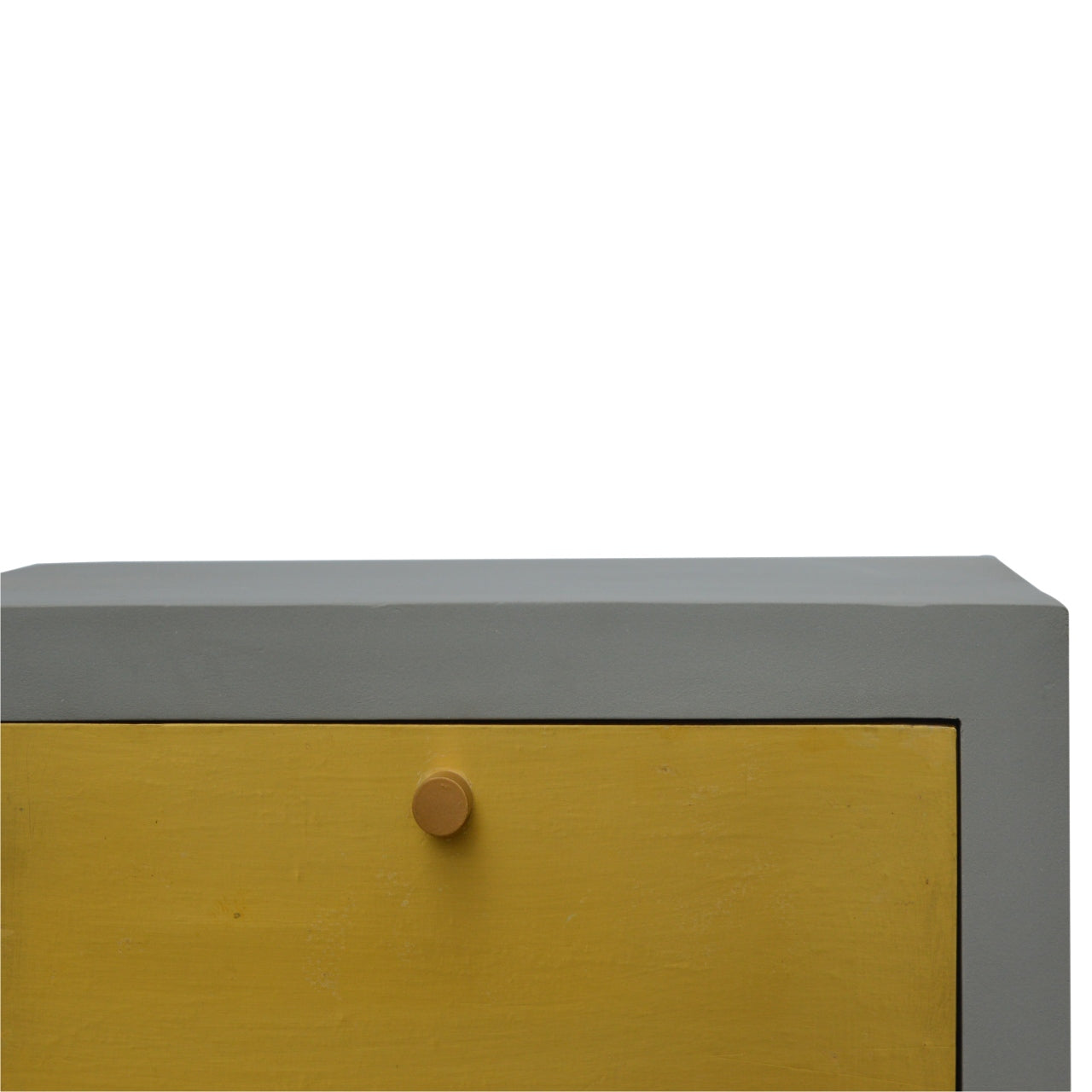Gold x Cement Nightstand