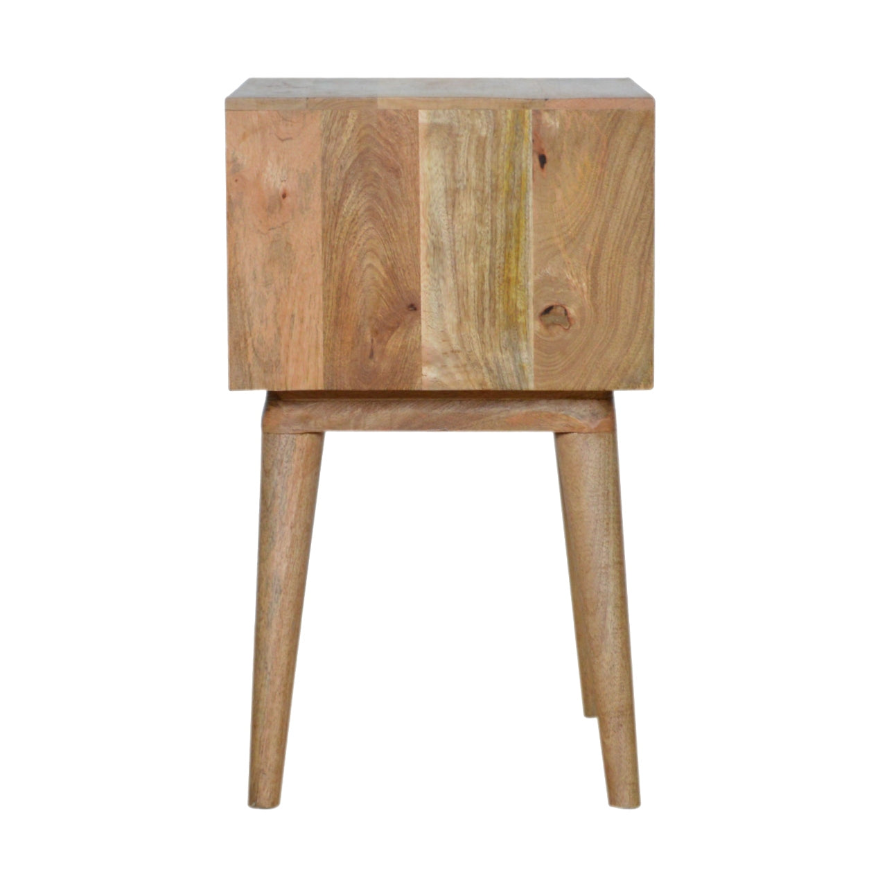 Capsule Nightstand with Open Slot